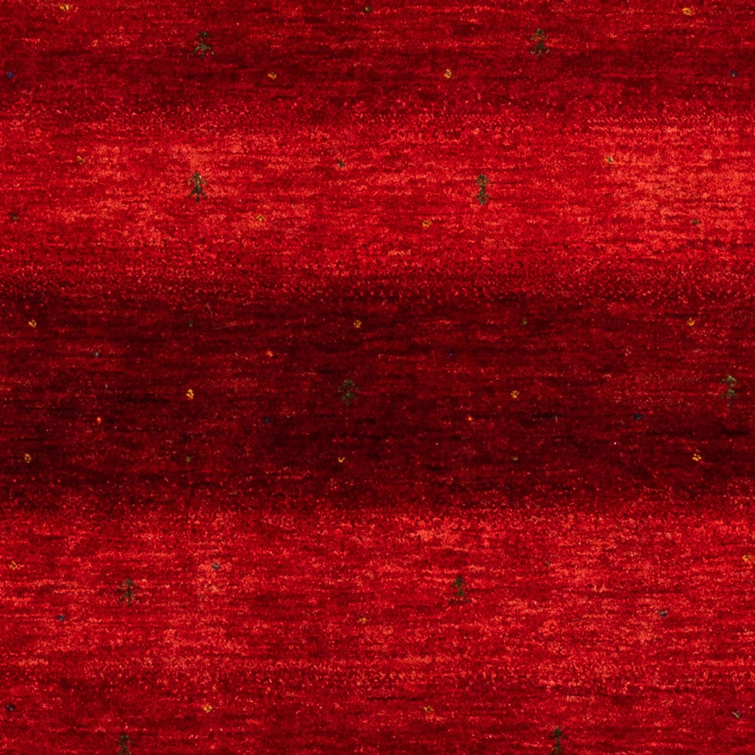 Gabbeh Tæppe - Loribaft Persisk - 170 x 147 cm - rød