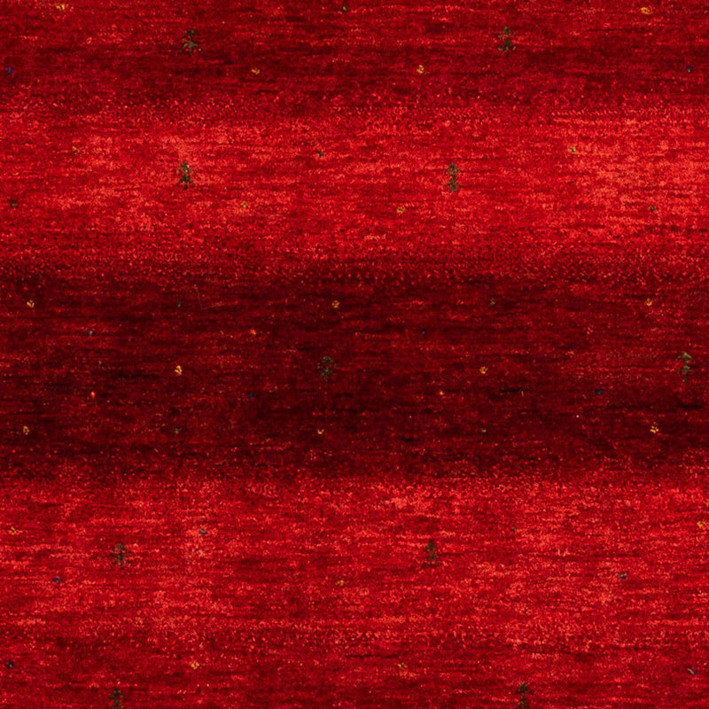 Gabbeh Tæppe - Loribaft Persisk - 170 x 147 cm - rød