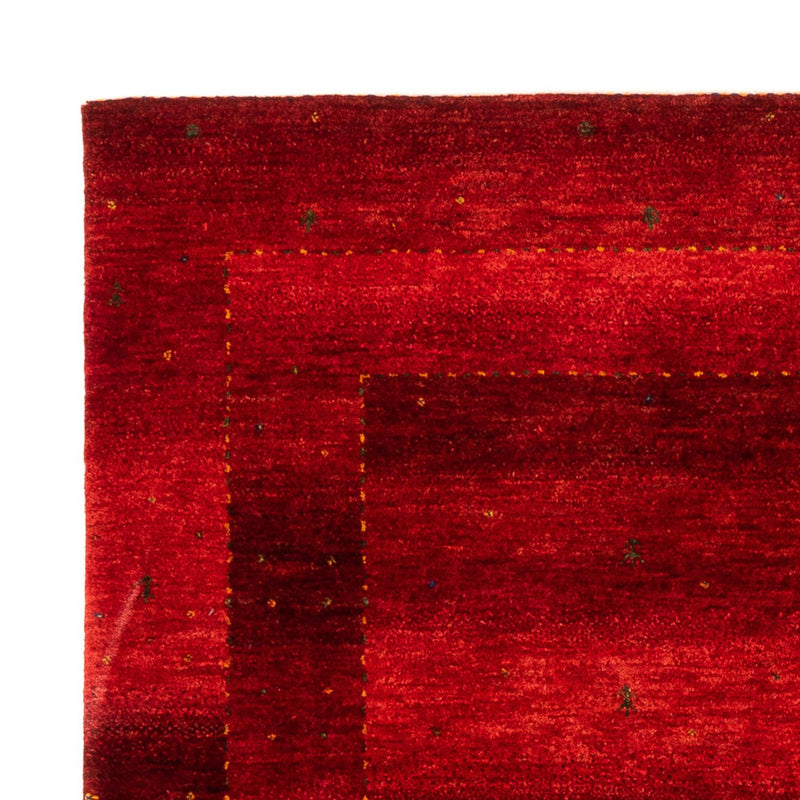 Gabbeh Tæppe - Loribaft Persisk - 170 x 147 cm - rød