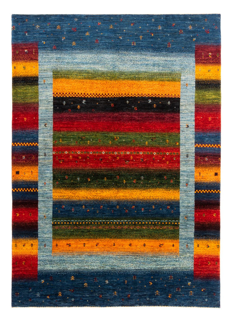 Gabbeh Tæppe - Loribaft Persisk - Royal - 210 x 148 cm - flerfarvet
