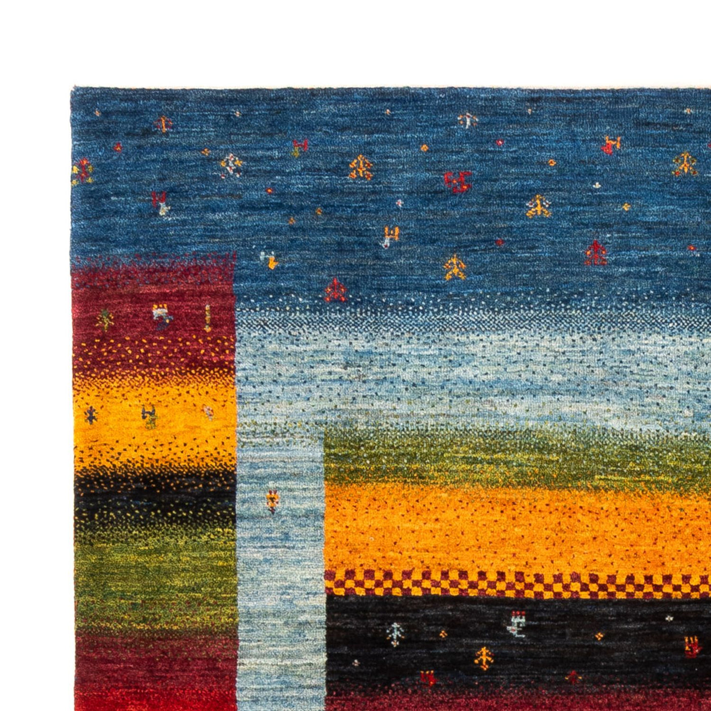 Loribaft Tæppe 210x148cm - Perserteppich Wollteppich