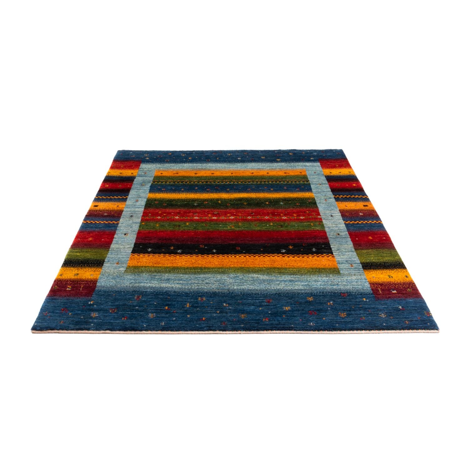 Gabbeh Tæppe - Loribaft Persisk - Royal - 210 x 148 cm - flerfarvet