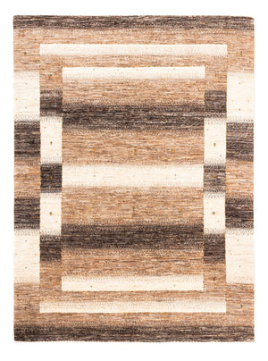 Gabbeh Tæppe - Loribaft Persisk - 204 x 149 cm - natur