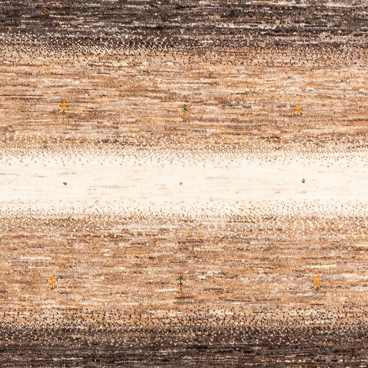 Gabbeh Tæppe - Loribaft Persisk - 204 x 149 cm - natur