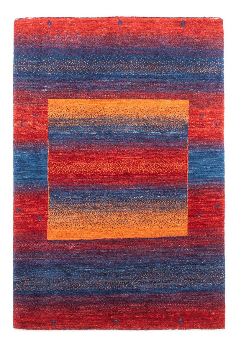Gabbeh Tæppe - Loribaft Persisk - 123 x 81 cm - flerfarvet