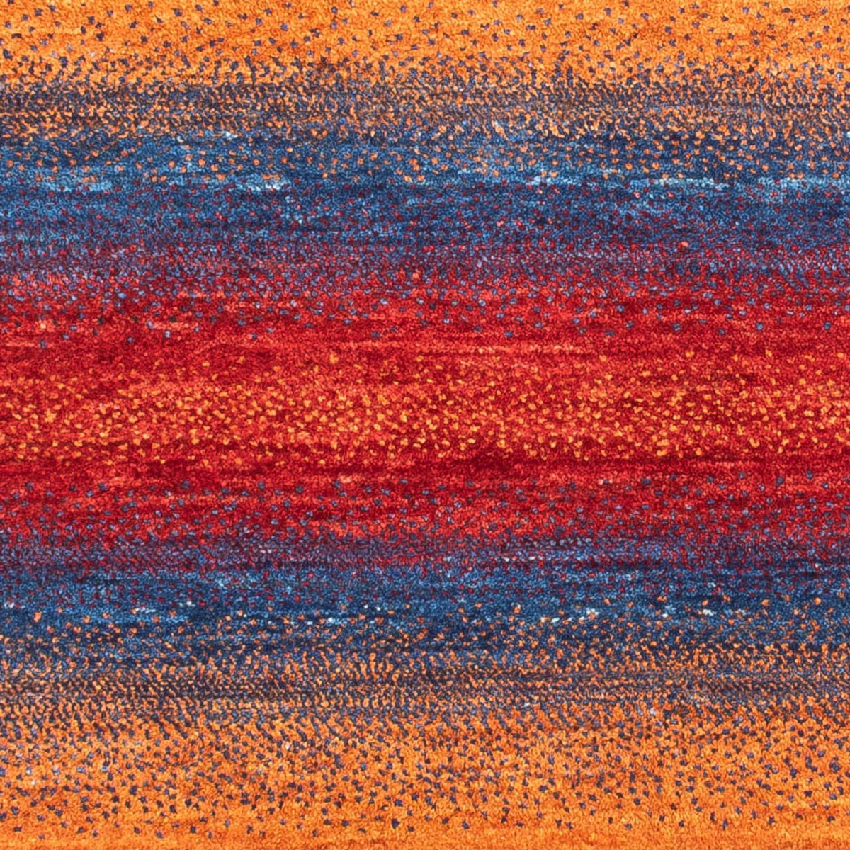 Gabbeh Tæppe - Loribaft Persisk - 123 x 81 cm - flerfarvet