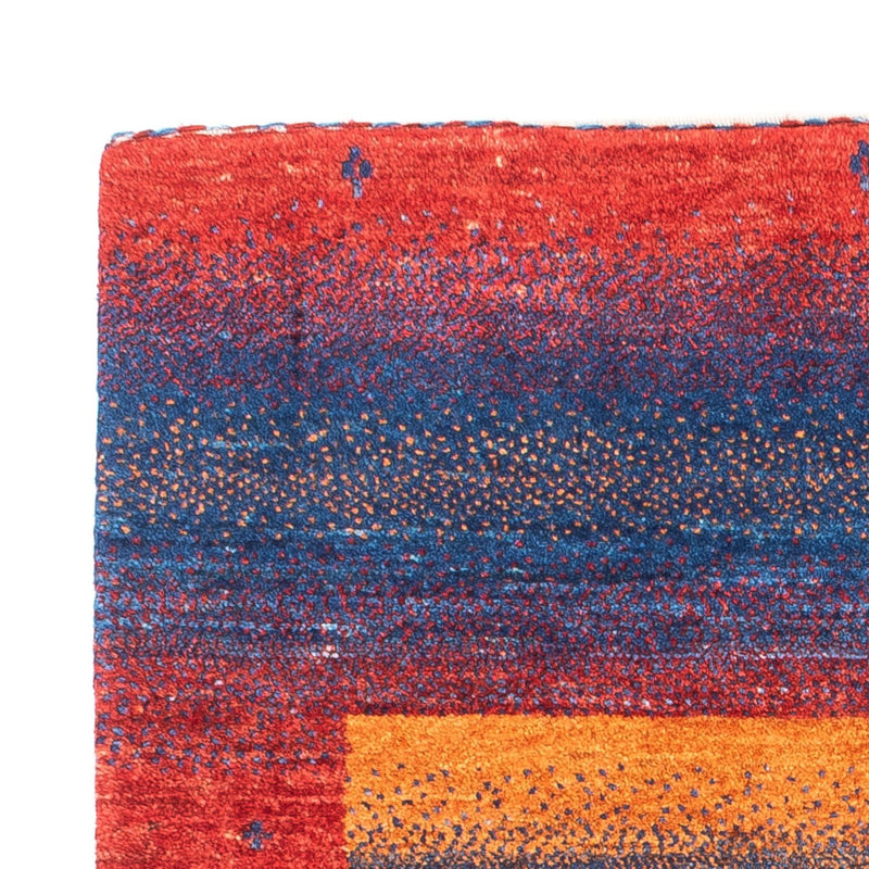 Gabbeh Tæppe - Loribaft Persisk - 123 x 81 cm - flerfarvet