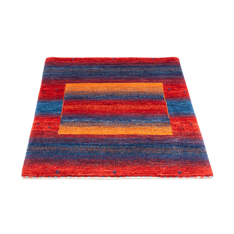 Gabbeh Tæppe - Loribaft Persisk - 123 x 81 cm - flerfarvet