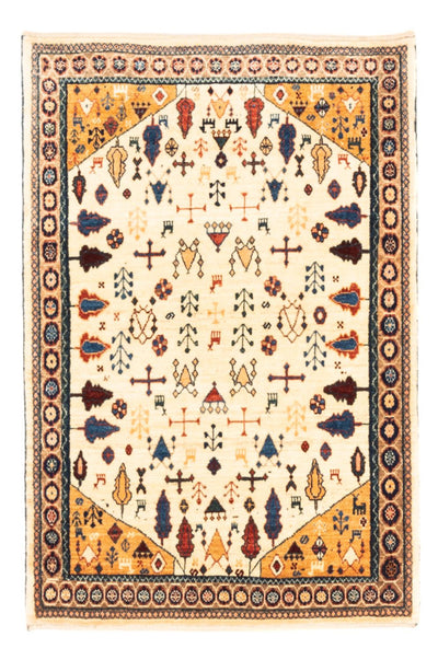 Persisk Gabbeh Tæppe 92x132cm - Perserteppich Wollteppich