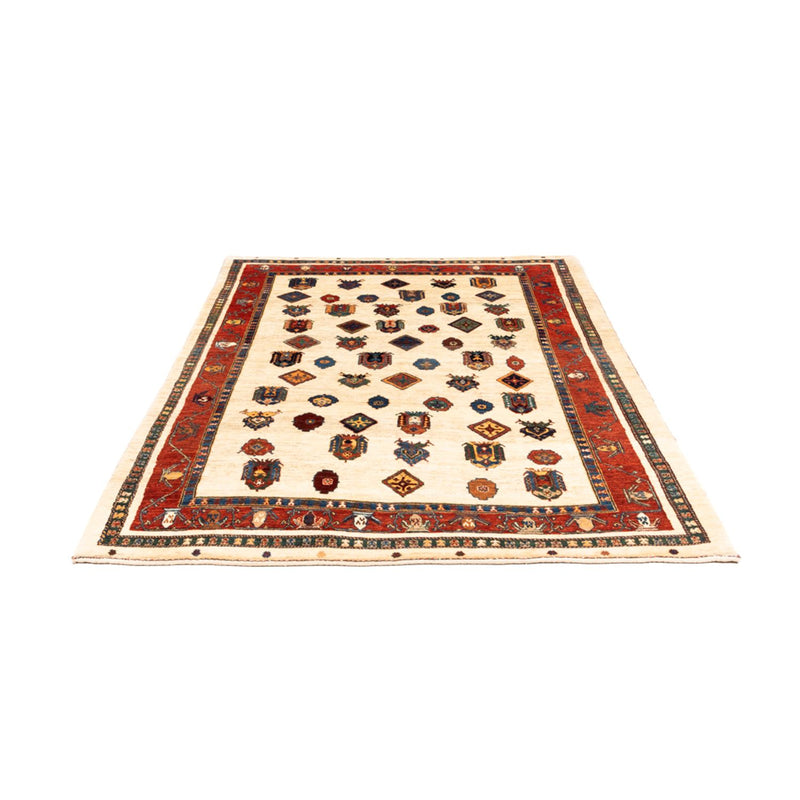 Gabbeh-tæppe - Persisk - 214 x 154 cm - beige