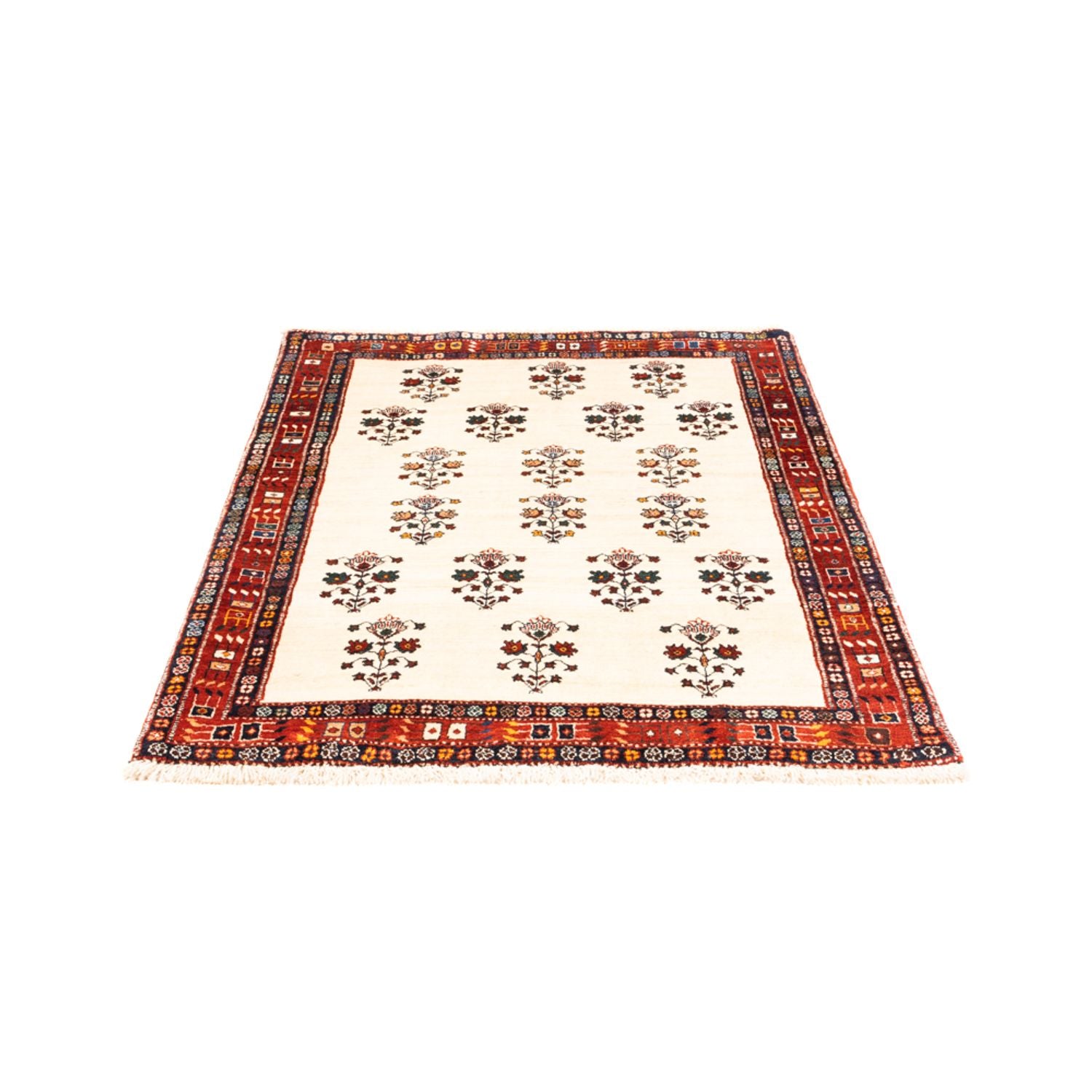 Gabbeh-tæppe - Persisk - 147 x 102 cm - beige