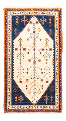 Gabbeh-tæppe - Persisk - 160 x 87 cm - beige