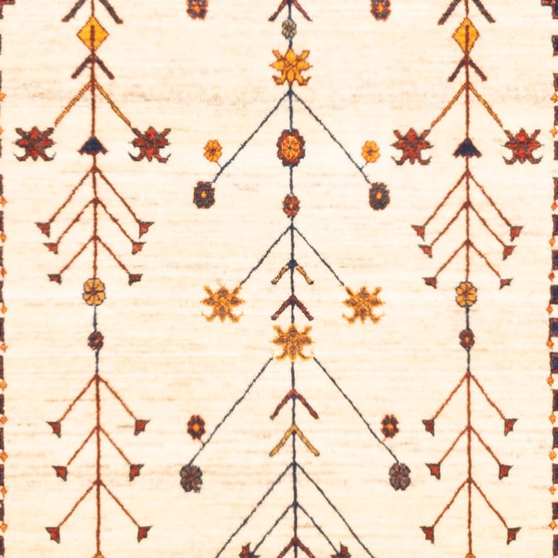 Gabbeh-tæppe - Persisk - 160 x 87 cm - beige