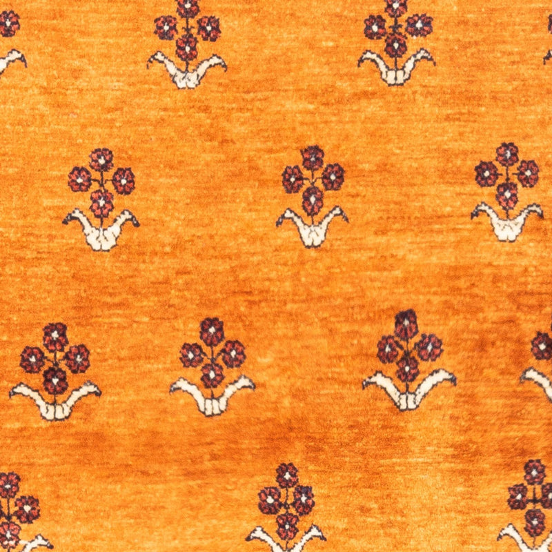 Gabbeh-tæppe - Persisk - 148 x 105 cm - guld