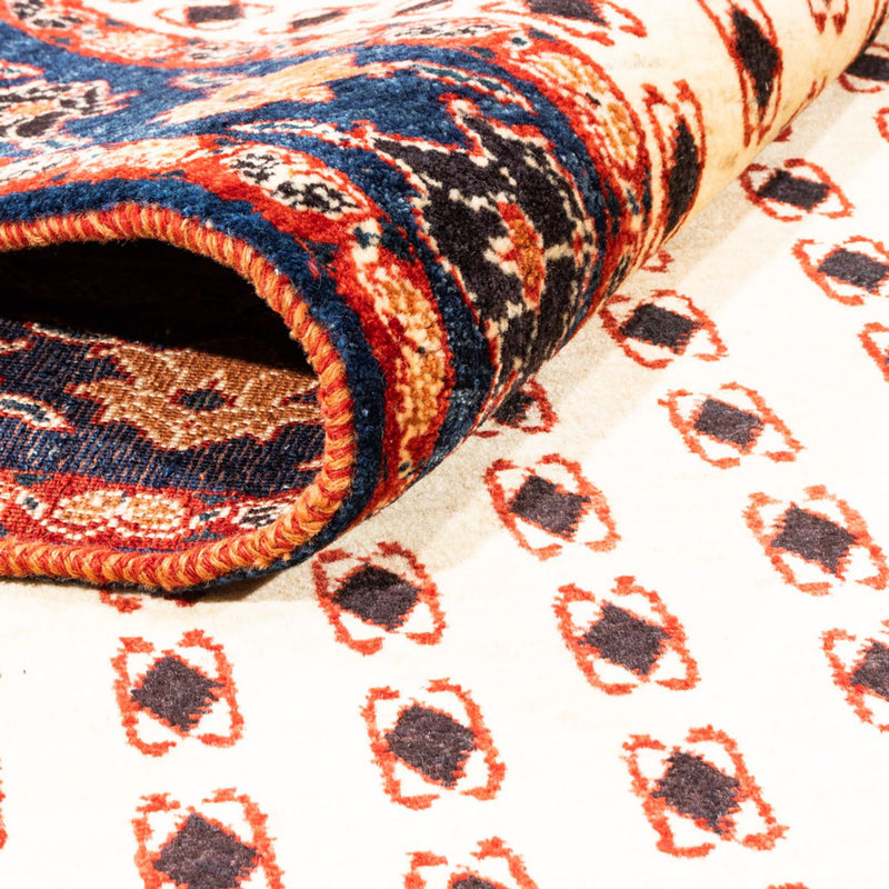 Gabbeh-tæppe - Persisk - 214 x 137 cm - beige
