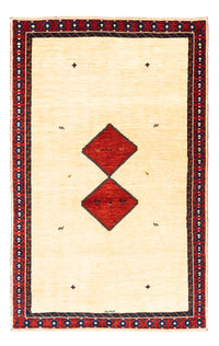 Gabbeh-tæppe - Persisk - 210 x 140 cm - beige