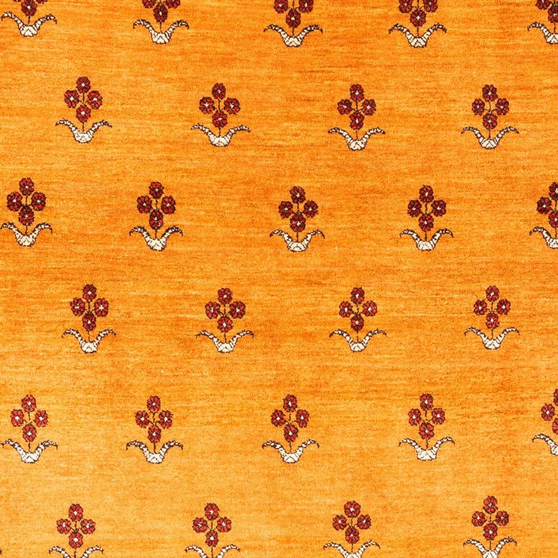 Gabbeh-tæppe - Persisk - 237 x 177 cm - guld