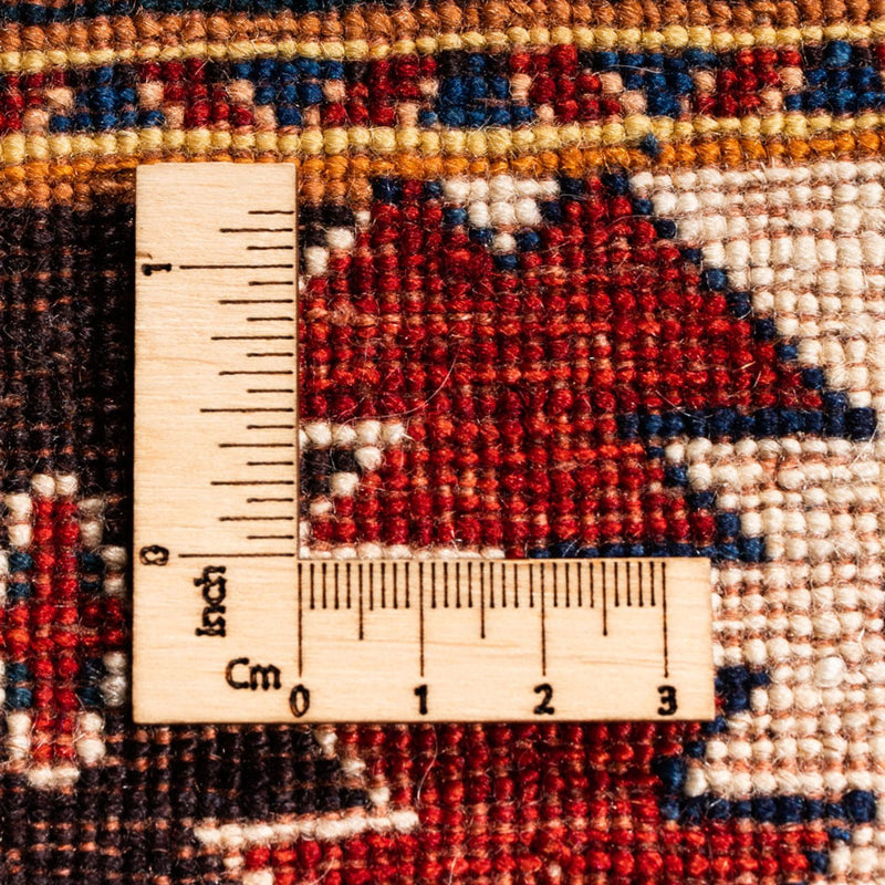 Gabbeh-tæppe - Persisk - 237 x 177 cm - guld