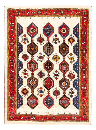 Persisk Gabbeh Tæppe 153x205cm - Perserteppich Wollteppich