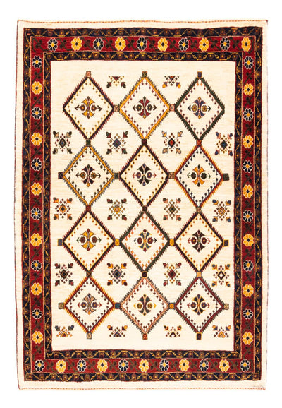 Persisk Gabbeh Tæppe 114x155cm - Perserteppich Wollteppich