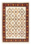Gabbeh-tæppe - Persisk - 155 x 114 cm - creme