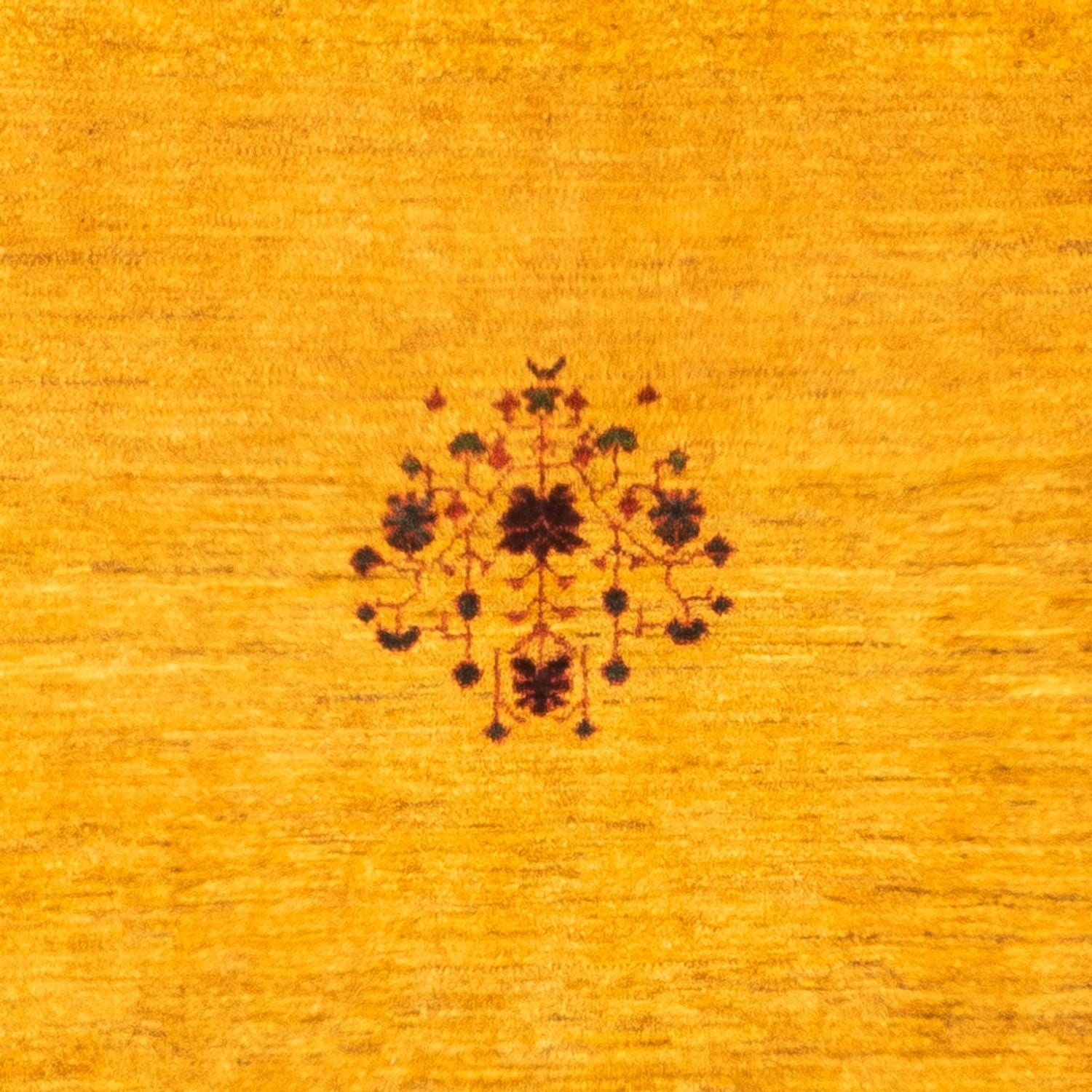 Gabbeh-tæppe - Persisk - 158 x 90 cm - guld