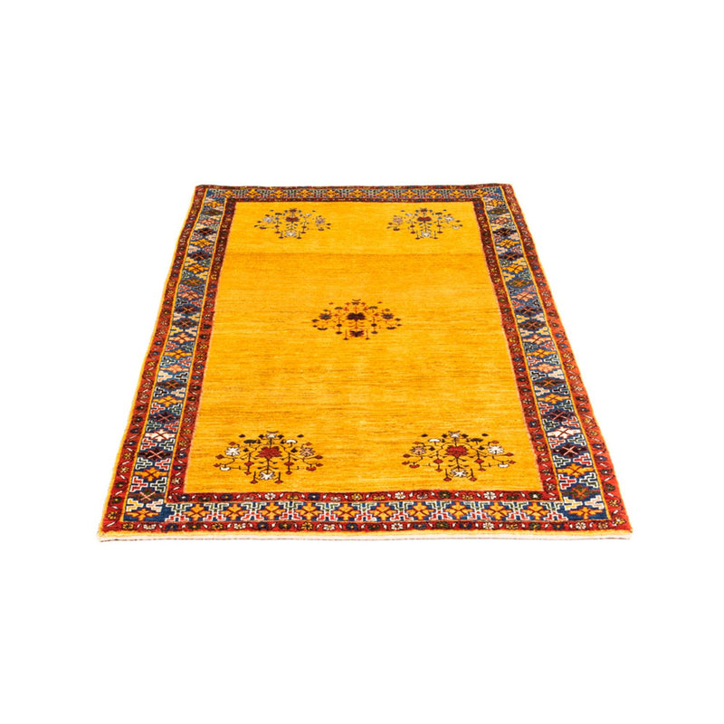 Gabbeh-tæppe - Persisk - 158 x 90 cm - guld