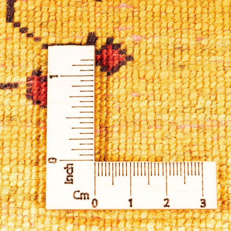Gabbeh-tæppe - Persisk - 158 x 90 cm - guld
