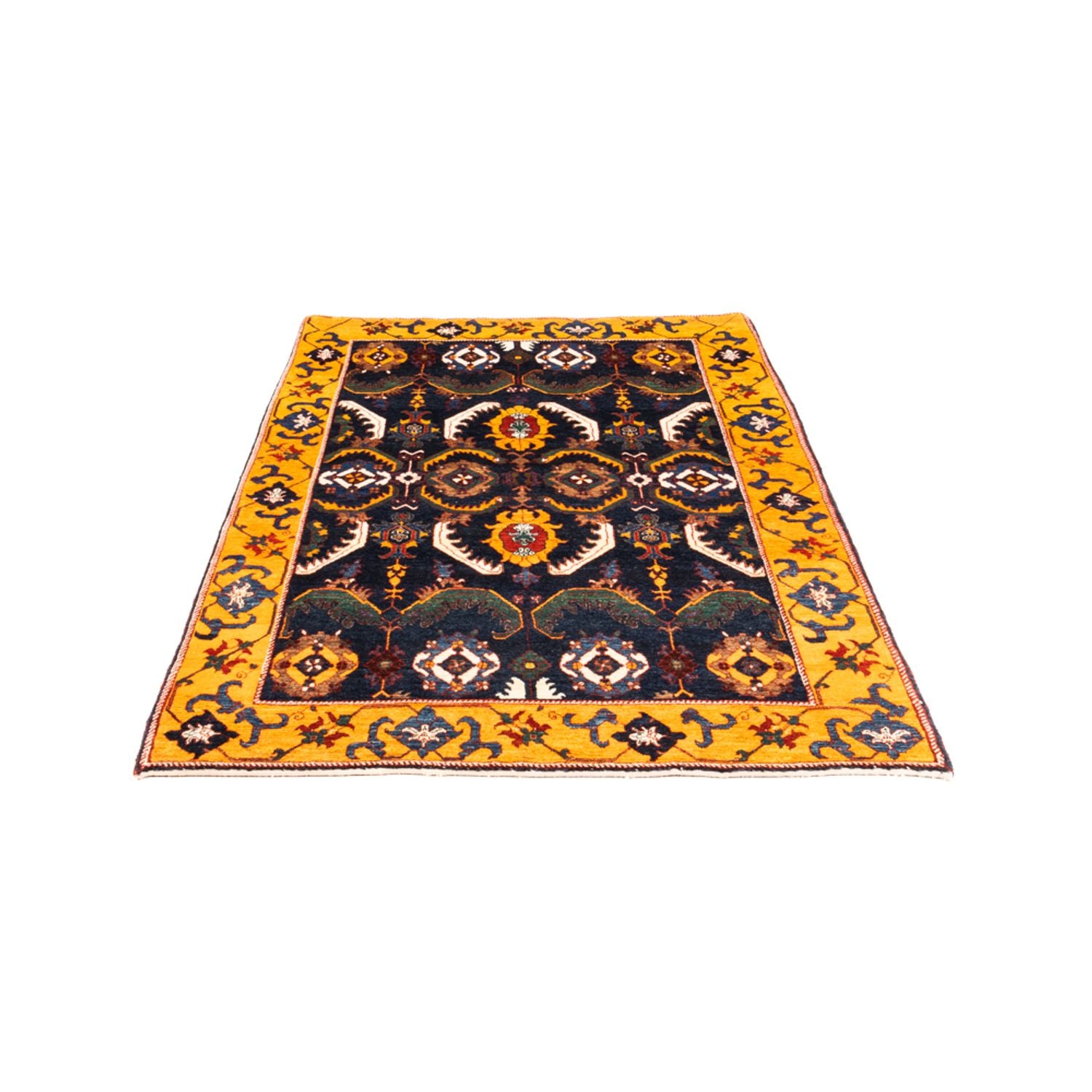 Gabbeh-tæppe - Persisk - 173 x 113 cm - mørkeblå