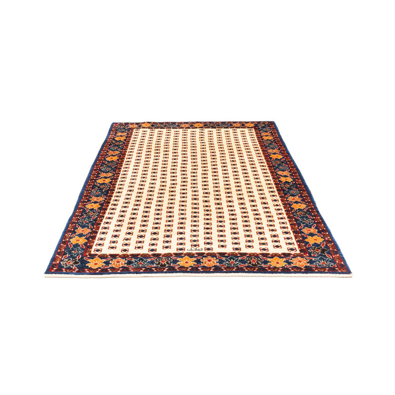 Gabbeh-tæppe - Persisk - 205 x 133 cm - creme
