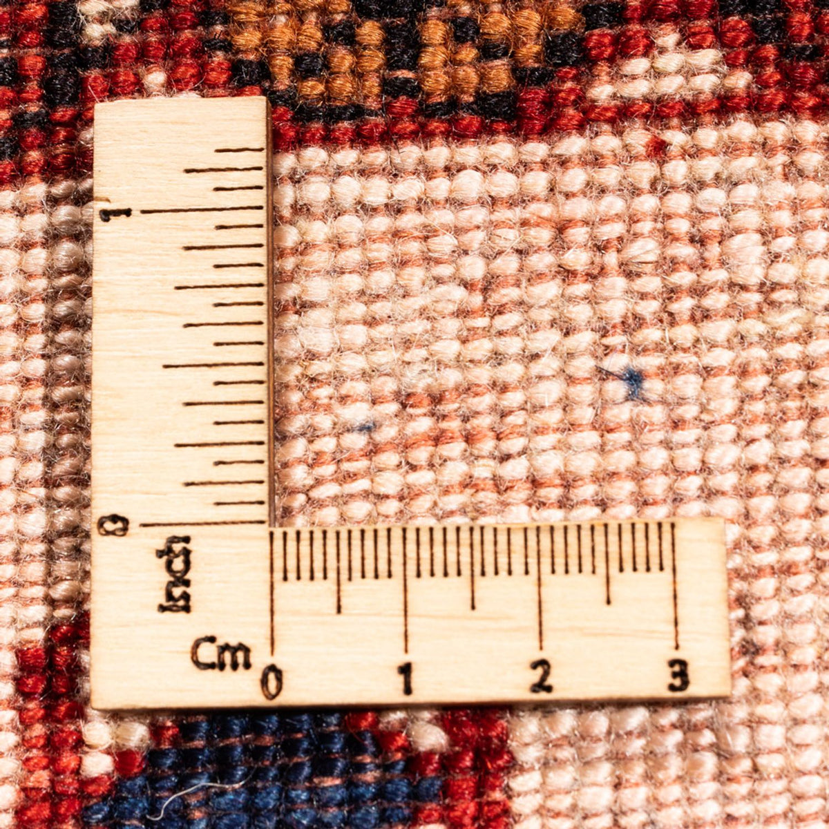 Gabbeh-tæppe - Persisk - 205 x 133 cm - creme