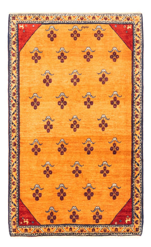 Gabbeh-tæppe - Persisk - 153 x 103 cm - guld