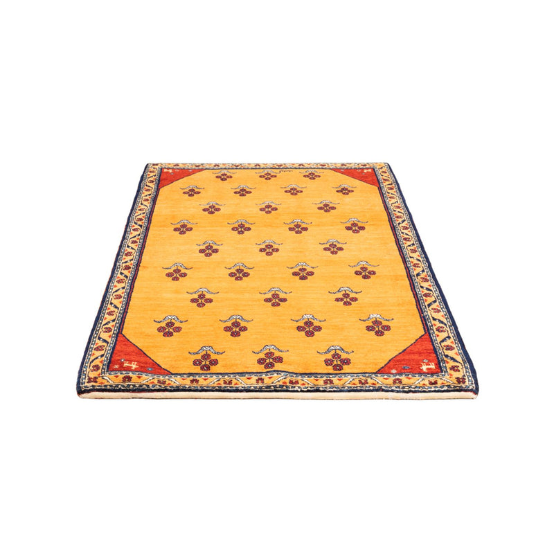 Gabbeh-tæppe - Persisk - 153 x 103 cm - guld