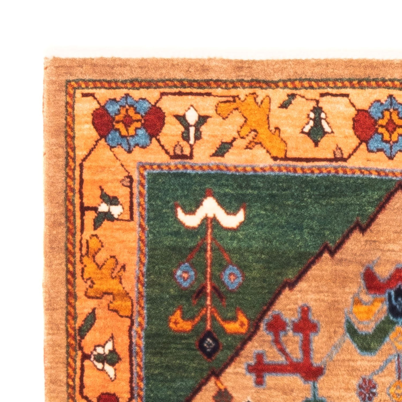 Persisk Gabbeh Tæppe 120x82cm - Perserteppich Wollteppich