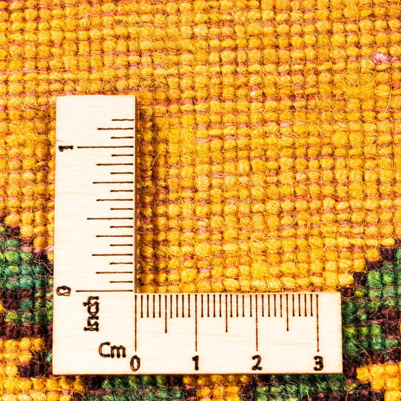 Gabbeh-tæppe - Persisk - 188 x 126 cm - guld