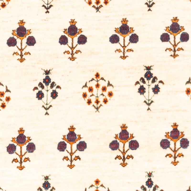 Gabbeh-tæppe - Persisk - 152 x 104 cm - creme