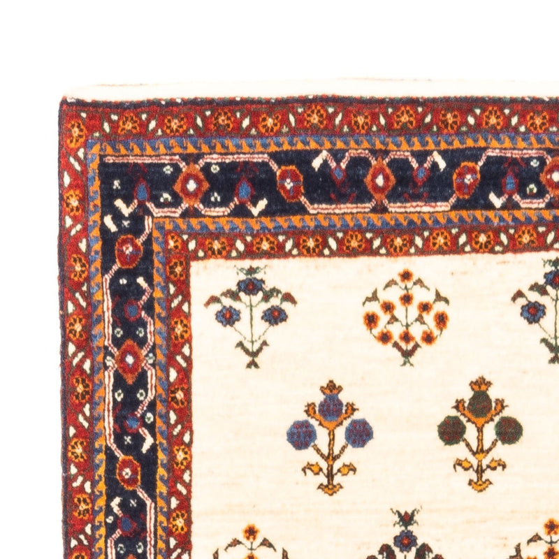 Gabbeh-tæppe - Persisk - 152 x 104 cm - creme