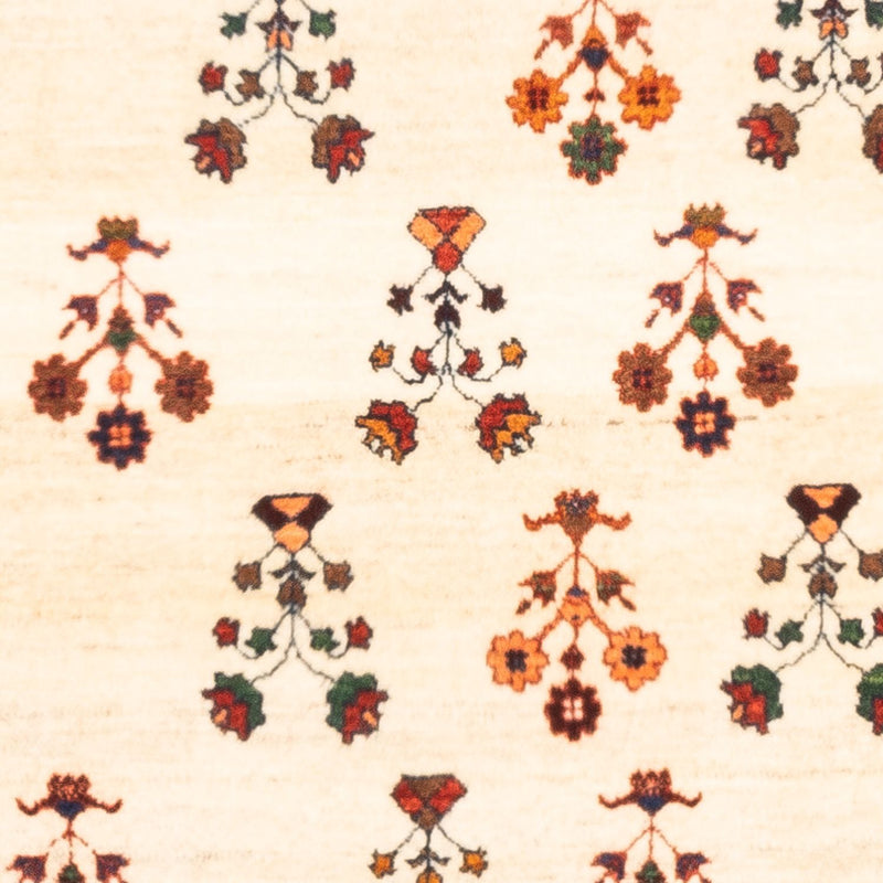 Gabbeh-tæppe - Persisk - 125 x 80 cm - creme