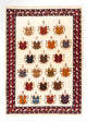 Persisk Gabbeh Tæppe 140x105cm - Perserteppich Wollteppich