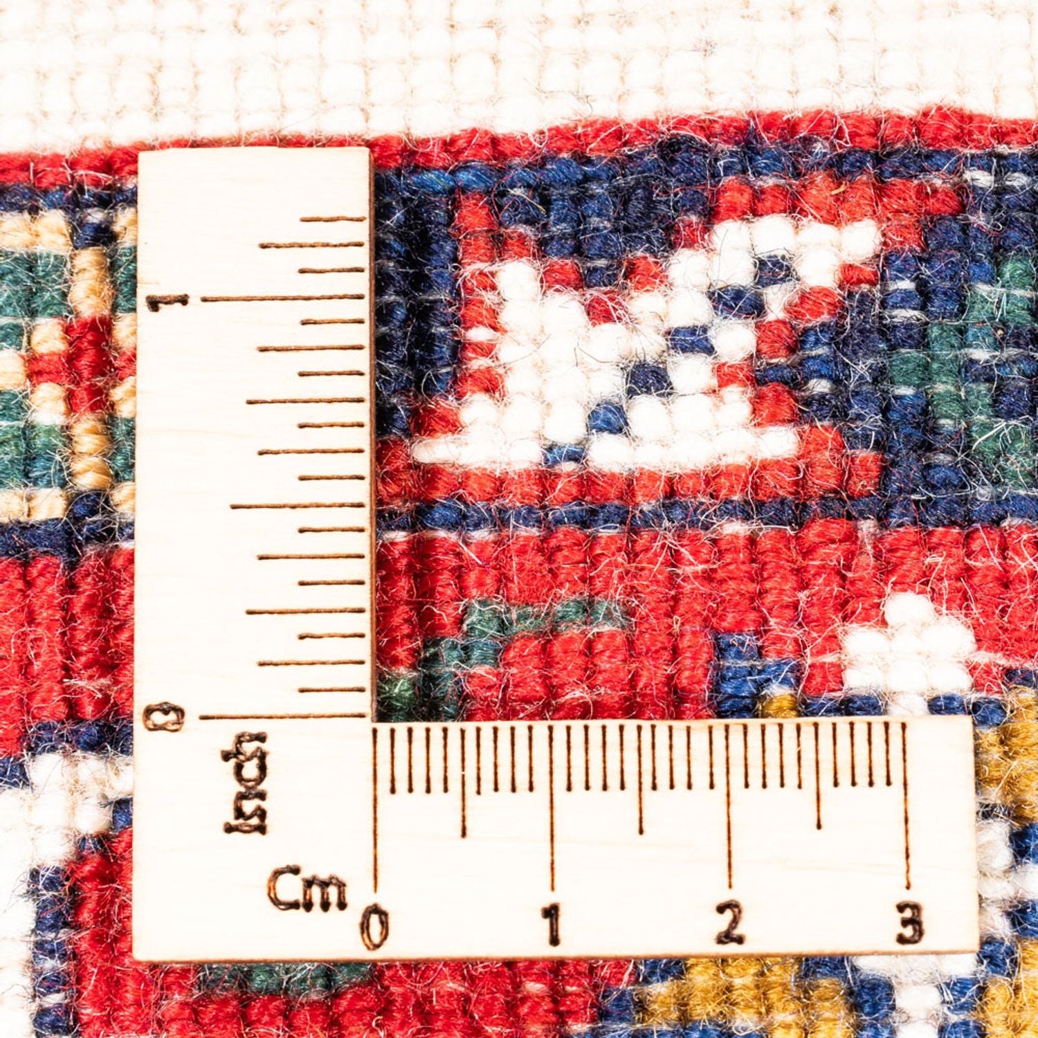 Gabbeh-tæppe - Persisk - 140 x 105 cm - creme