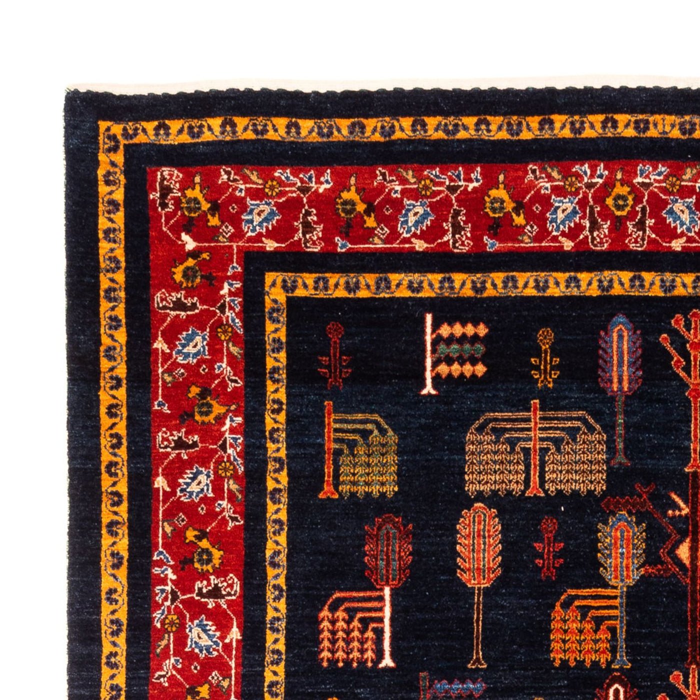 Persisk Gabbeh Tæppe 240x170cm - Perserteppich Wollteppich