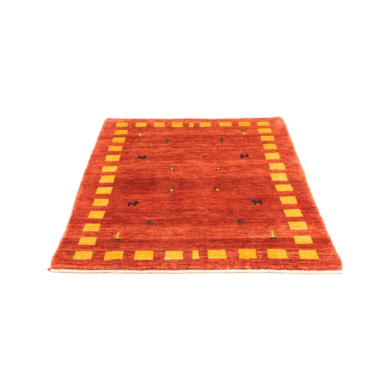 Gabbeh-tæppe - Persisk - 150 x 103 cm - terrakotta