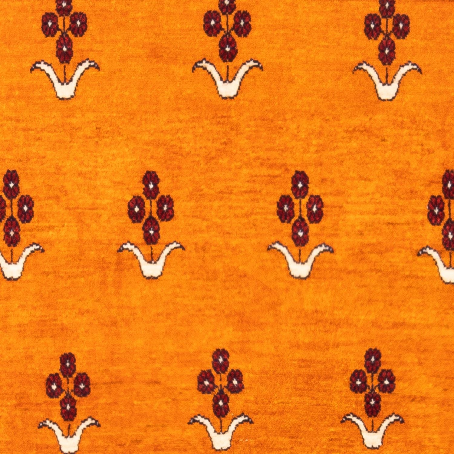 Gabbeh-tæppe - Persisk - 155 x 104 cm - guld