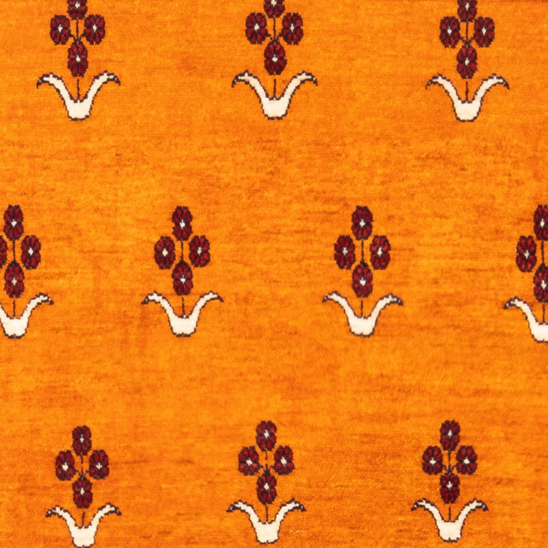 Gabbeh-tæppe - Persisk - 155 x 104 cm - guld