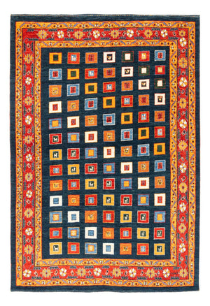 Gabbeh-tæppe - Persisk - 238 x 168 cm - flerfarvet