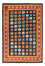 Gabbeh-tæppe - Persisk - 238 x 168 cm - flerfarvet
