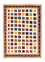 Gabbeh-tæppe - Persisk - 207 x 157 cm - flerfarvet