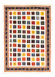 Persisk Gabbeh Tæppe 207x157cm - Perserteppich Wollteppich
