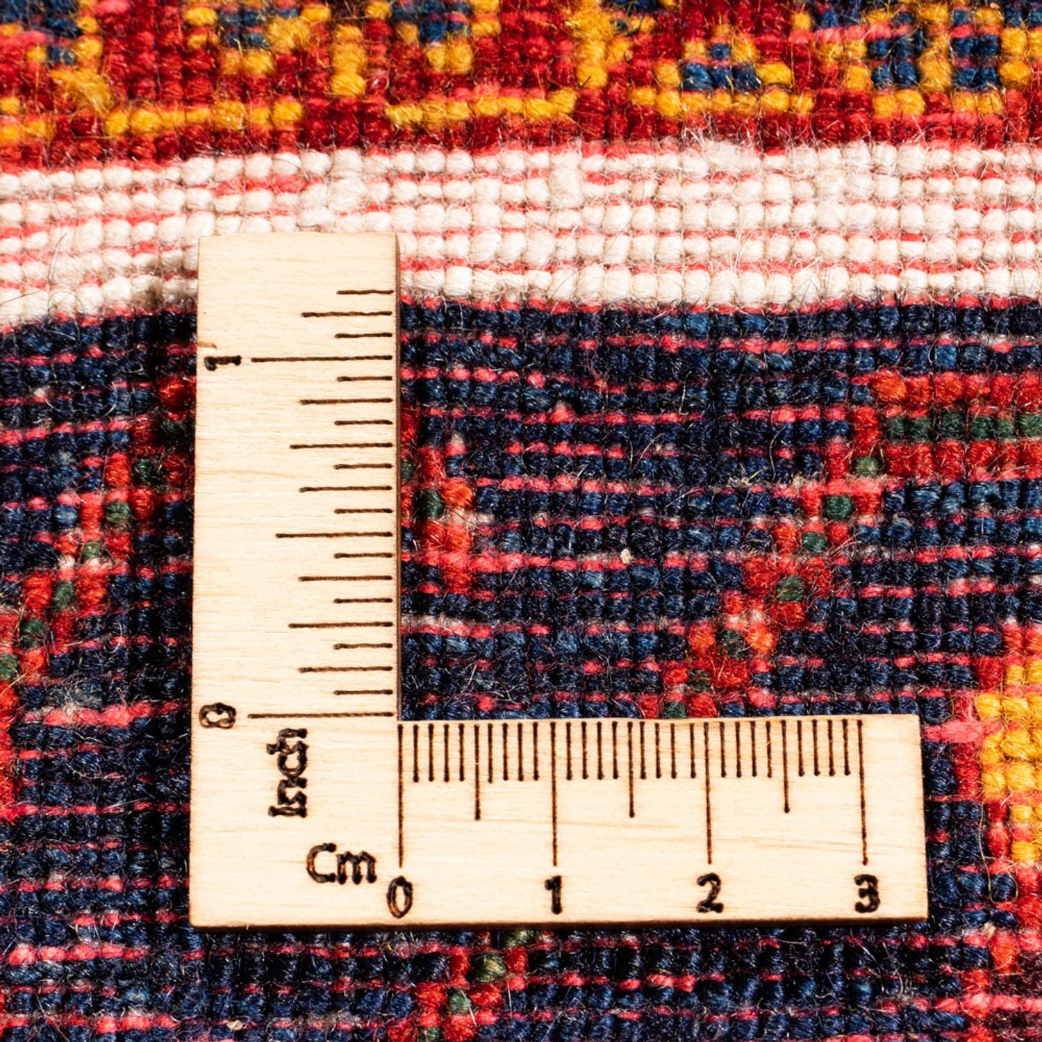 Gabbeh-tæppe - Persisk - 207 x 157 cm - flerfarvet