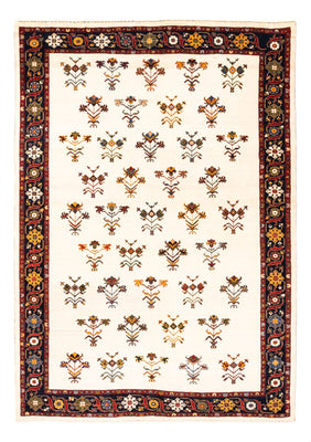 Gabbeh-tæppe - Persisk - 245 x 177 cm - creme